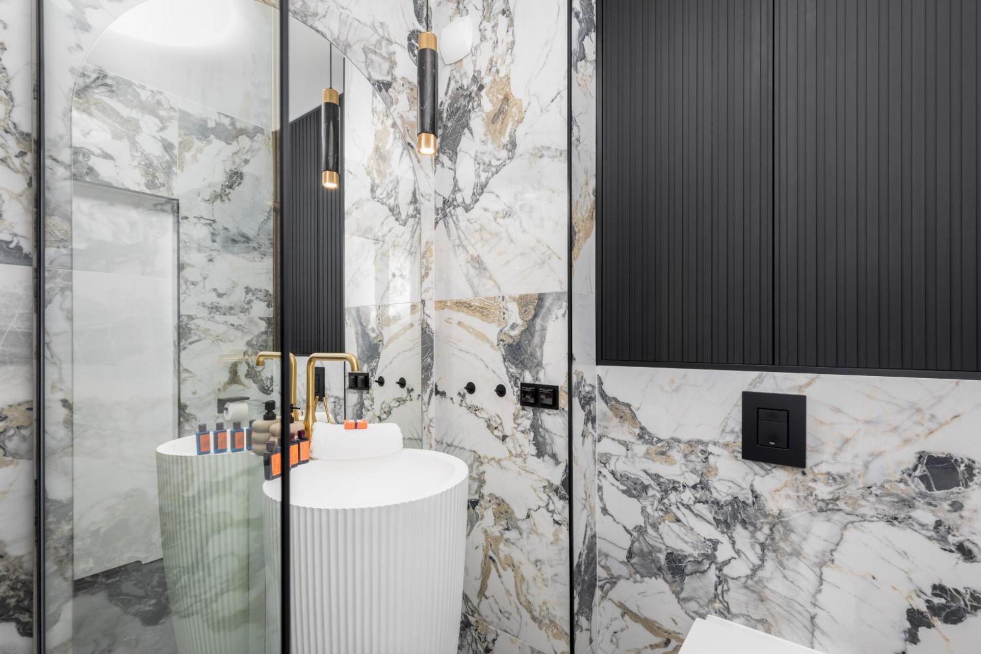 Stylish Apartment Wyspa Solna By Renters Prestige كولوبرزيغ المظهر الخارجي الصورة