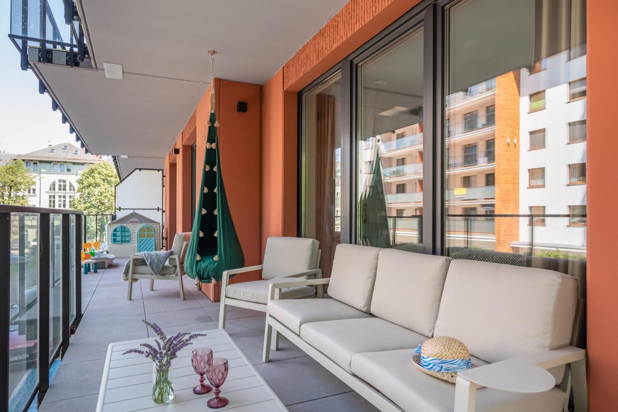 Stylish Apartment Wyspa Solna By Renters Prestige كولوبرزيغ المظهر الخارجي الصورة